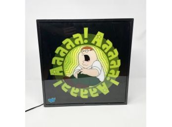 Family Guy Peter-AHHHHHH SHH AHHHHH-Decorative Light Up Sign