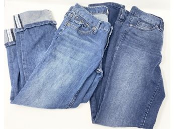 Set Of 2 Of Womens Jeans - Calvin Klein & Banana Republic