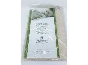 BedCare Allergy Pillow Cover All-Cotton Made In USA-New (open Box)