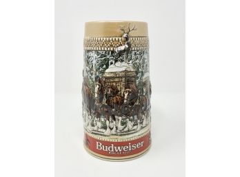 Budweiser Anheuser-Busch Collector Series 'C' Holiday Stein