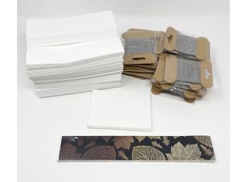 Lot Of Assorted Mailing & Crafting Supplies