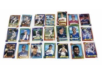 (1) Frank Thomas And  (2) Shilling Rookie Cards In A Lot Of 24 Assorted 1990s Topps MLB Baseball Cards