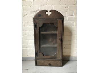 Antique Pine Medicine Cabinet