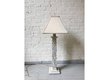Elegant Cast Plaster Lamp