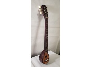 Vintage & Rare Musical Instrument - Six Stringed Greek Bouzouki