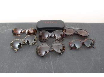 Group Of Sun Glasses Including Ralph Lauren