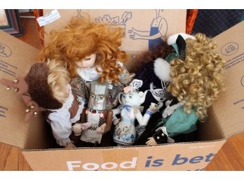 Box Lot Of Dolls