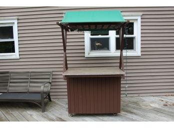 Outdoor Patio Covered Bar Unit