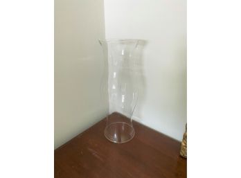 Hurricane Clear Glass Candle Holder Shade
