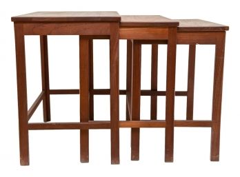 John Stuart France & Sons Mid-Century Modern Nesting Tables