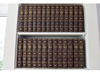 The Encyclopedia Americana Leather Bound 30 Volume Set And The Americana 1959 Annual