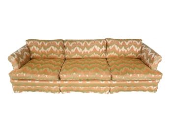 W & J Sloane Co. Mid-Century Sofa Upholstered With Iconic MARIO BUATTA Fabric