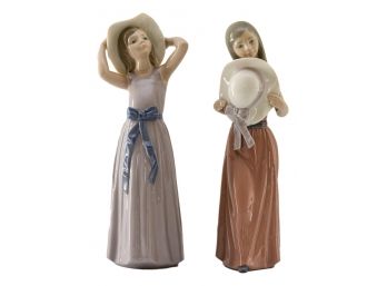 Pair Of Lladro Figurines