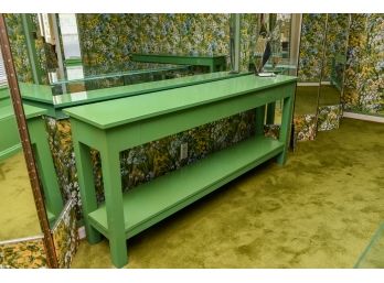 Custom Made Two Drawer Console Table