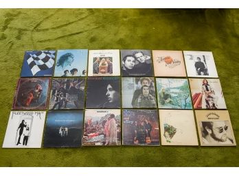 Collection Of Eighteen Vinyl Records From The 1960's And 1970's