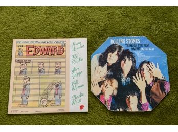 Rolling Stones Through The Past, Darkly Vinyl Album And Jamming With Edward Vinyl Album