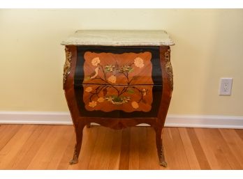 Bombay Chest With Marble Top