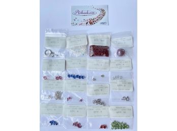 16 Bags Of Beads By Artbead.Com: Rhodiums & More, New