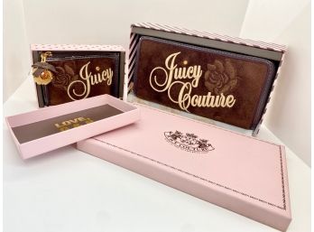 2 New In Box Juicy Couture Wallets, Retails $150