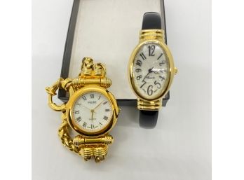 2 Quartz Watches By Pedre & Avon