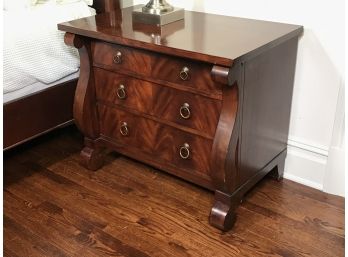 2 Of 2 Beautiful American Empire Style - 3 Drawer Chest / Night Stand / End Table - Paid $630 - Forbidden City