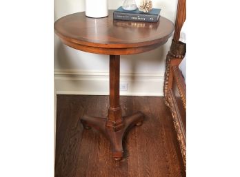 Fabulous Side Table - Very High Quality - Beautiful Starburst Inlays - Very Pretty Table - Paid $1,600