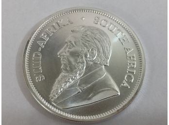 (1 Of 4) Brand New Uncirculated South Africa 2021 KRUGERRAND All Pure Silver - One Ounce - Ingot / Bullion