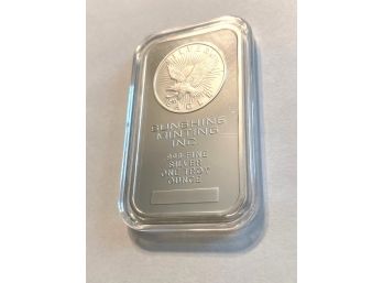 One Troy Ounce SUNSHINE MINTING Pure Silver Bar / Silver Bullion - Pure .999 Silver Ingot - Sealed  2 Of 2