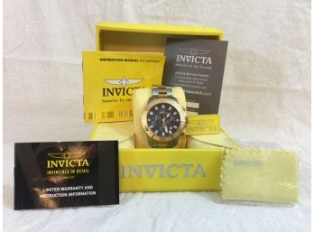 Fantastic Brand New INVICTA Pro Diver Chronograph Watch Paid $695 In Original Box With Accessories - BRAND NEW