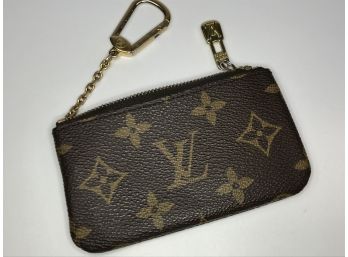 Fabulous Guaranteed Genuine LOUIS VUITTON - Change Purse & Keyring / Pochette Clefs - Great Condition - $525