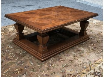 Fantastic Marquetry Top Cocktail / Coffeee Table - Great Condition - Very Nice Table - Great Look !