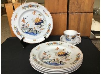 Wedgewood Lotus, 10 Pc Lot