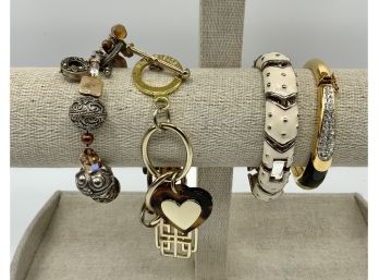 4 Pc Jewelry Lot ~ Estee Lauder Bracelet & More ~