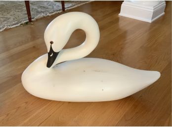 Wood Swan  ~ Hand Painted ~