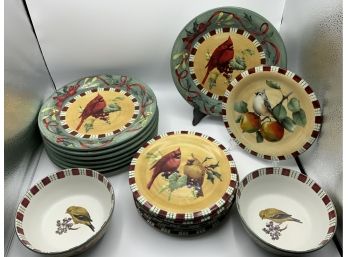 Lenox Dinnerware ~winter Greetings ~