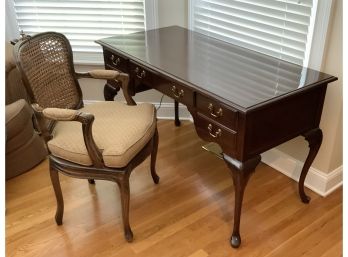 Ethan Allen Ladies Writing Desk & Chair