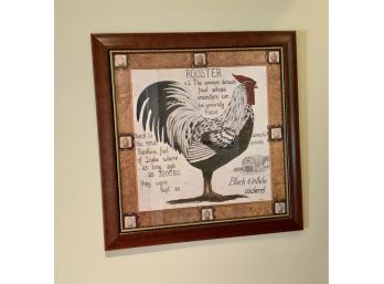 Rooster Print ~ Signed C.K. McKinley ~