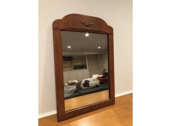 Vintage 1960's Colonial Wood Mirror