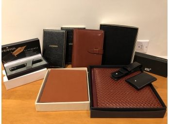 Montblanc And Sheaffer Plus New Selection Of Fine Leather Items