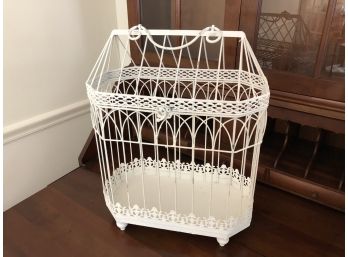 Metal 'Bird Cage' - Perfect For Envelopes At A Wedding