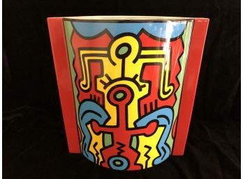 Keith Haring - Spirit Of Art Vase, Villeroy & Boch, Limited Edition, 1992