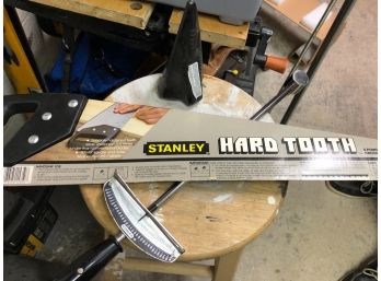 Stanley Hard Tooth Saw And Other Tools