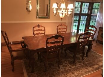 Gorgeous Dining Table & Six Chairs (Please Read Description)