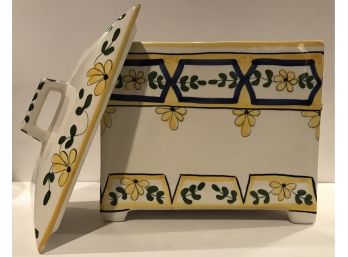 CasaFina Ceramic Cannister - Portugal