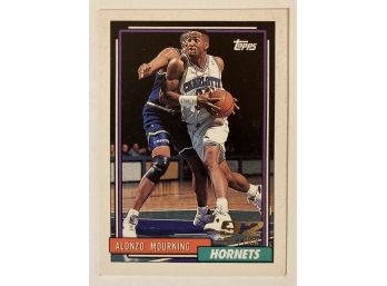 Alonzo Mourning RC - Topps '92 Draft Pick