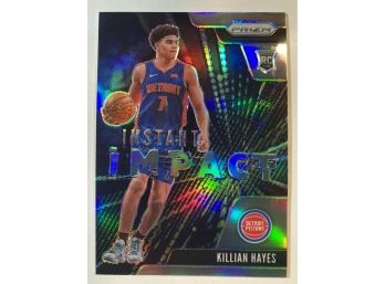 Killian Hayes RC - '20-21 Panini-Prizm Silver Instant Impact Rookie Card