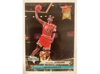 Michael Jordan '92-93 Fleer Ultra Top 20 Dunker