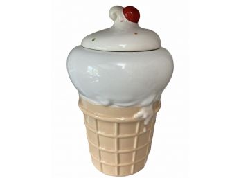 Vintage USA Ice Cream Cone Cookie Jar  #159