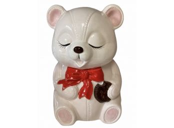 Vintage Teddy Bear Cookie Jar