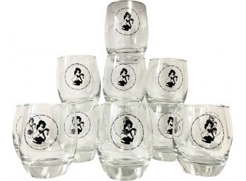 One Dozen Vintage Playboy Cocktail Glasses